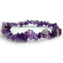 Load image into Gallery viewer, Crystal Chip Bracelet AMETHYST