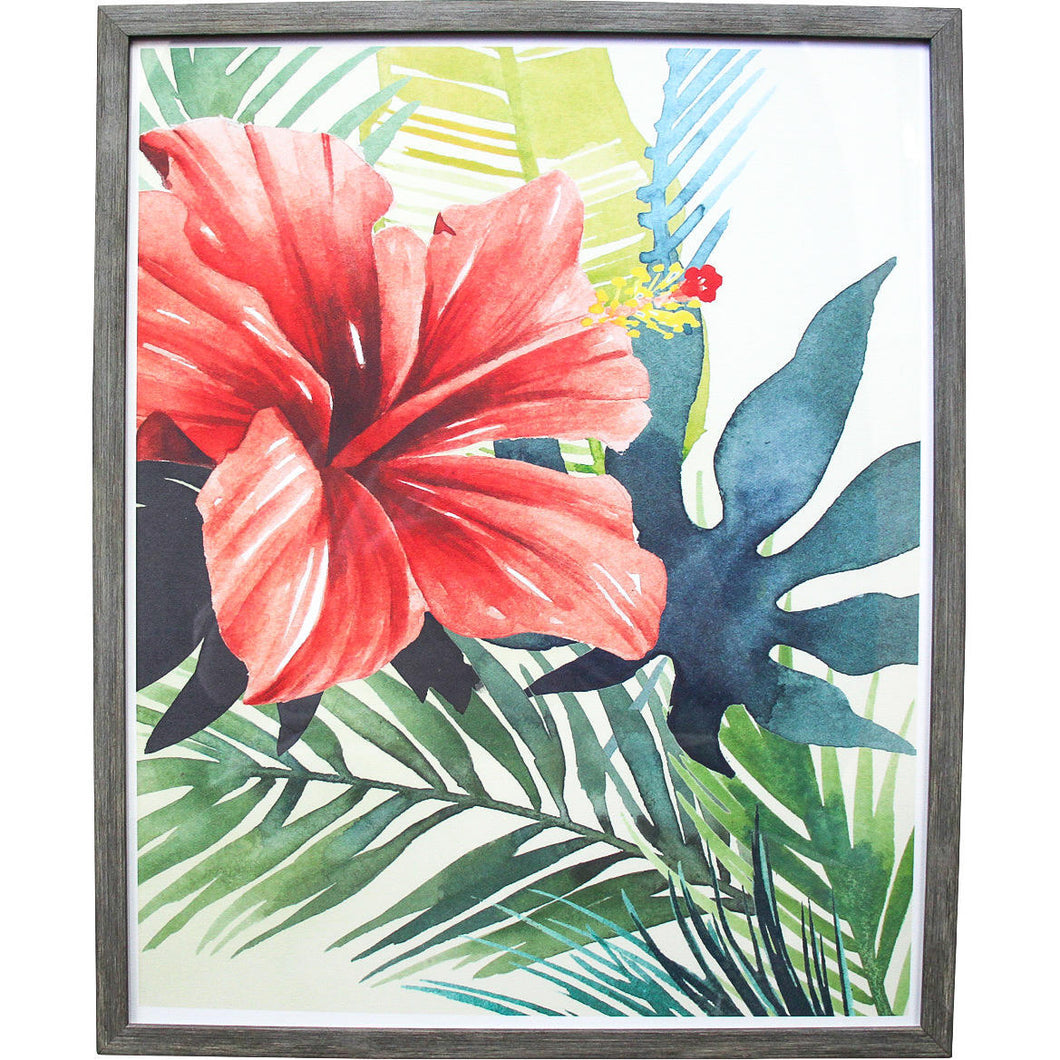 Framed Print Tropical Flower