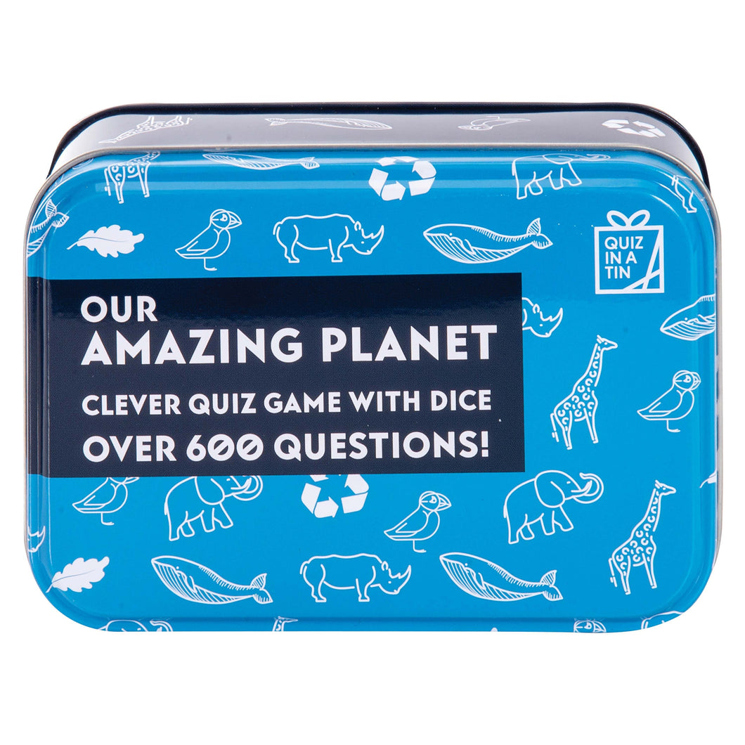 Quiz in a Tin - Our Amazing Planet by Apples to Pears