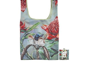 Ashdene Australian Bird & Flora - Blue Wren Reusable Shopping bag