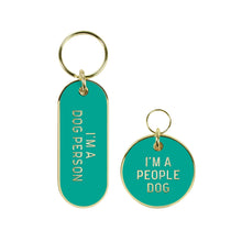 Load image into Gallery viewer, Fred Dog Person Keychain and Pet Tag set