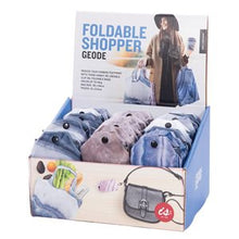 Load image into Gallery viewer, IS GIFT Foldable Shopper With Clip - Geode