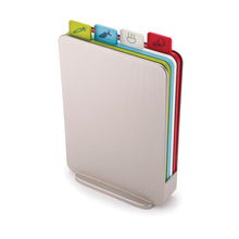 Load image into Gallery viewer, Joseph Joseph Index Compact Chopping Board Silver