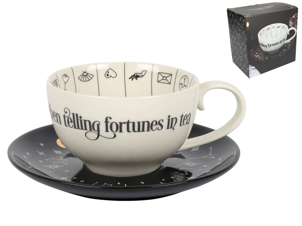 Fortune Telling Tea Cup  & Saucer