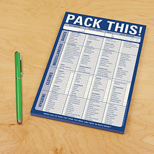 Knock Knock Classic Pad - Pack This!