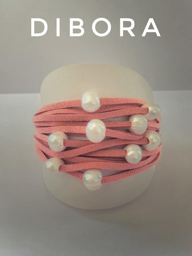 Pearl Coral Bracelet by Dibora