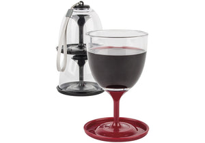 Porta-Travel, Black, 2pk Wine Glass Set