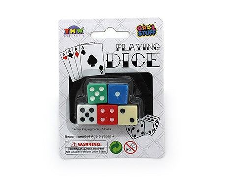 DICE - 5 PCE DICE SET