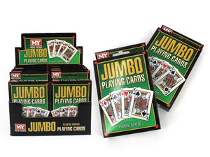 PLAYING CARDS - JUMBO SIZE 90x160mm