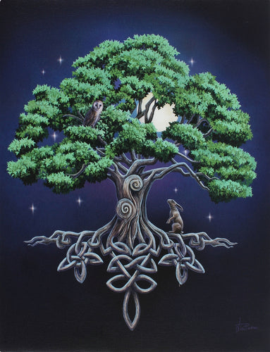 Tree of Life Canvas by Lisa Parker