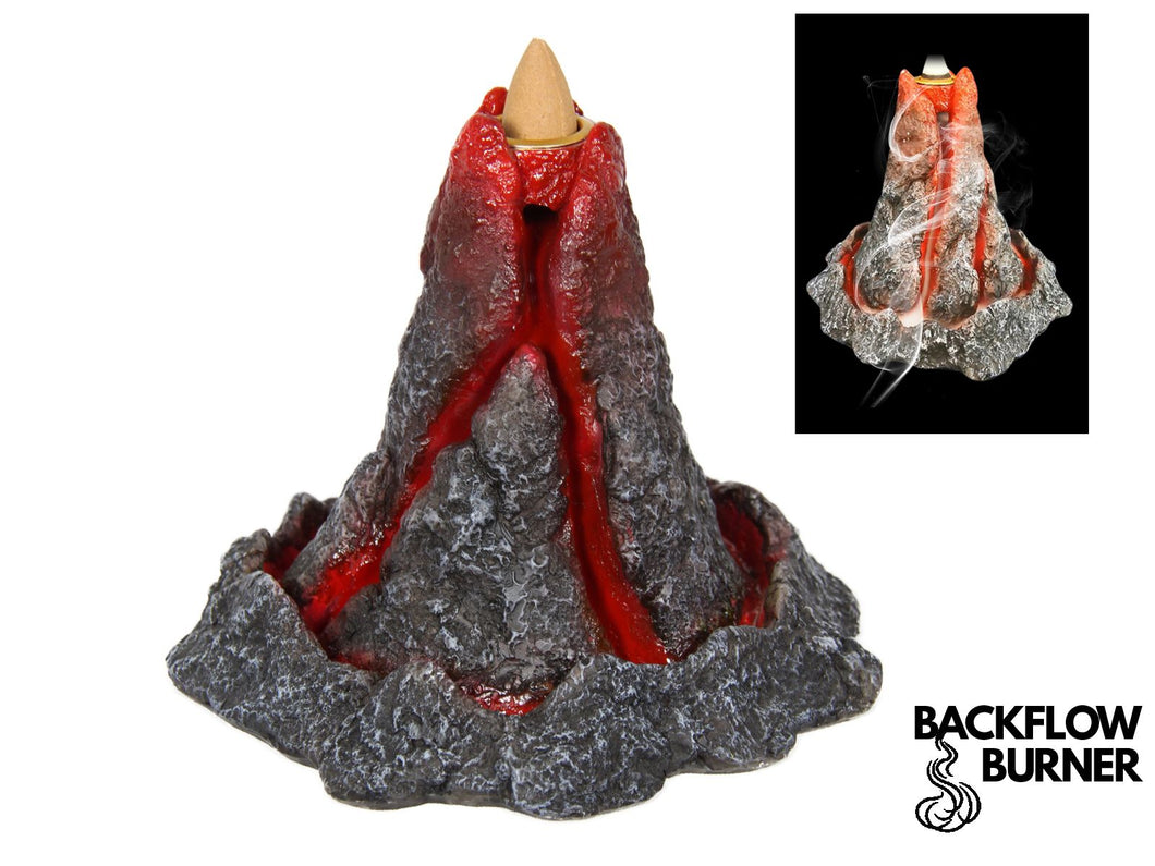Volcano Backflow burner
