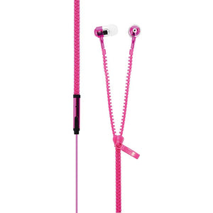 Zip 2 It - Zipper Earbuds With Microphone by IS GIFT