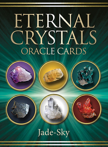 Eternal Crystals Oracle Cards, Gemstone Card Deck